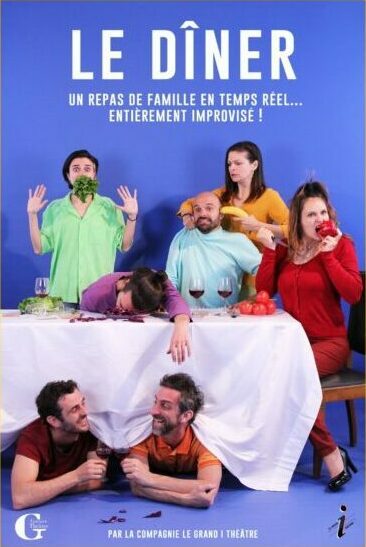 Affiche du spectacle Le Dîner au Grenier Théâtre à Toulouse