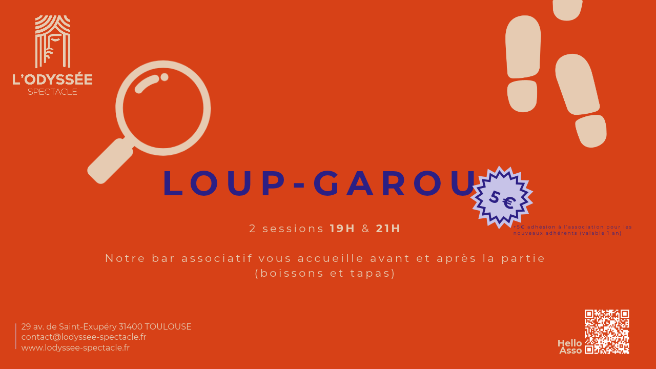 Soirée Loup-Garou à L'Odyssée