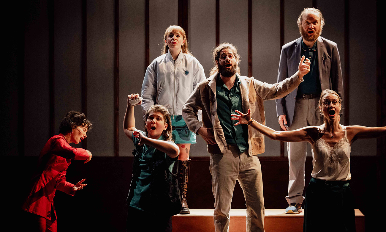 Menace chorale, spectacle de Gabriel Sparti au Théâtre Garonne à Toulouse