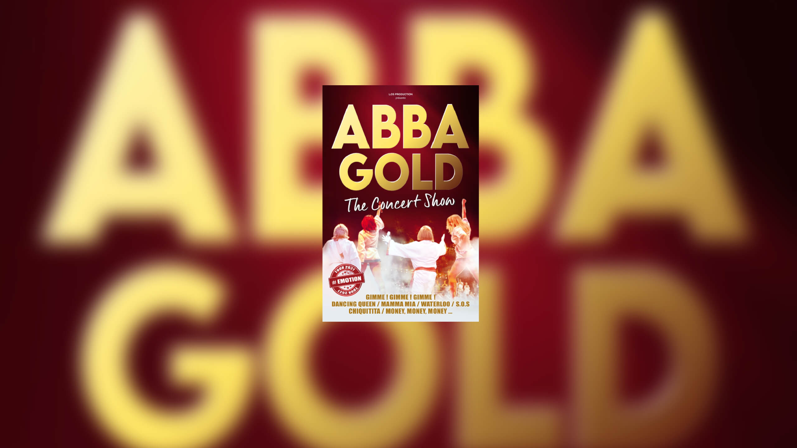 ABBA Gold, Emotion Tour 2027, au Casino Barrière Toulouse