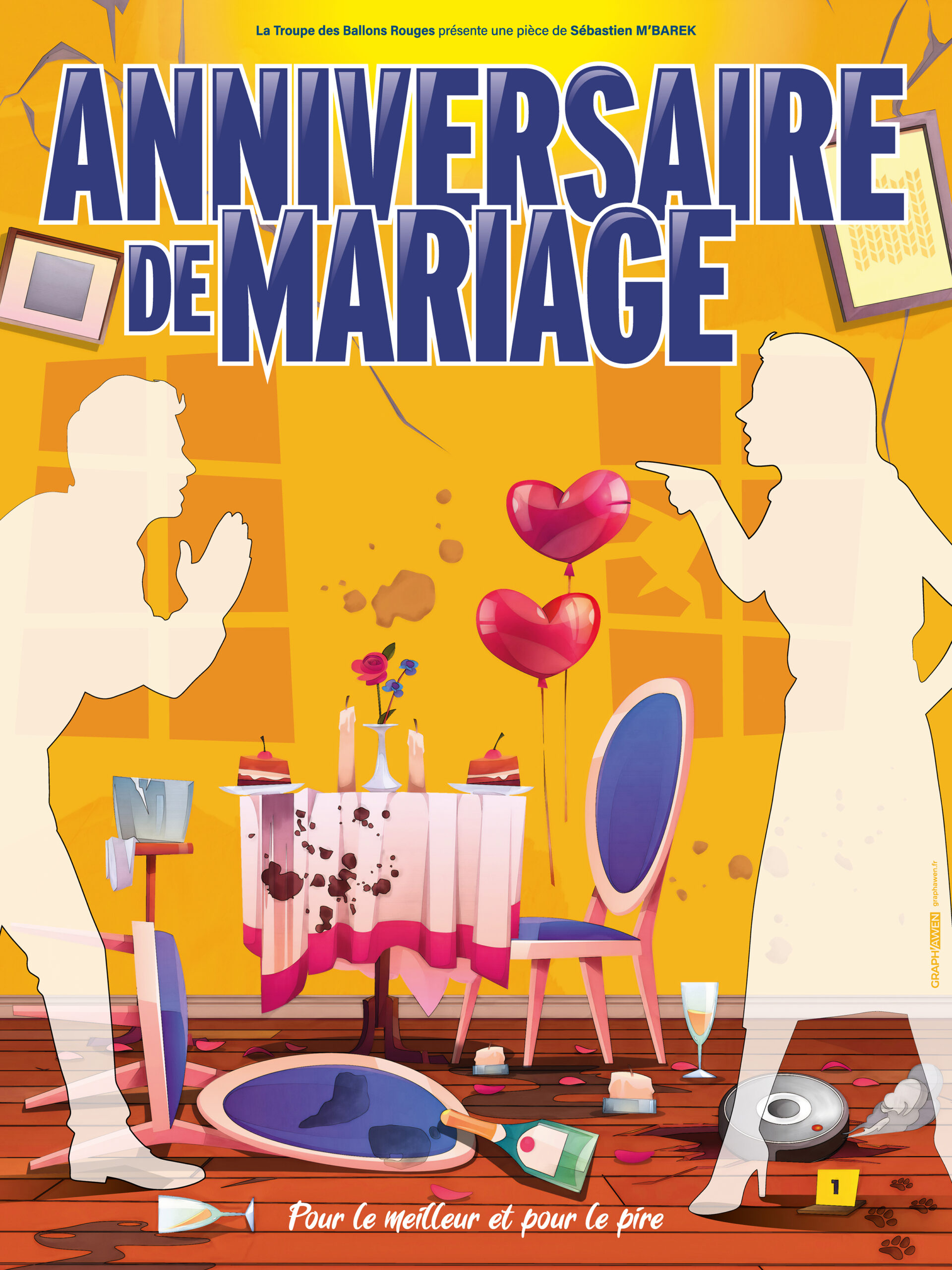 Anniversaire de mariage au Citron Bleu Toulouse