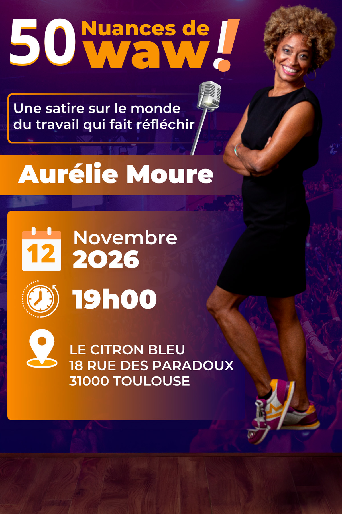 Aurélie Moure – 50 nuances de WAW