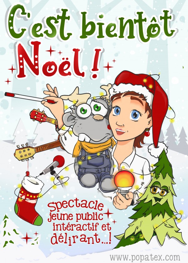 C'est bientôt Noël, spectacle musical pour les tout-petits au Théâtre de la Violette à Toulouse