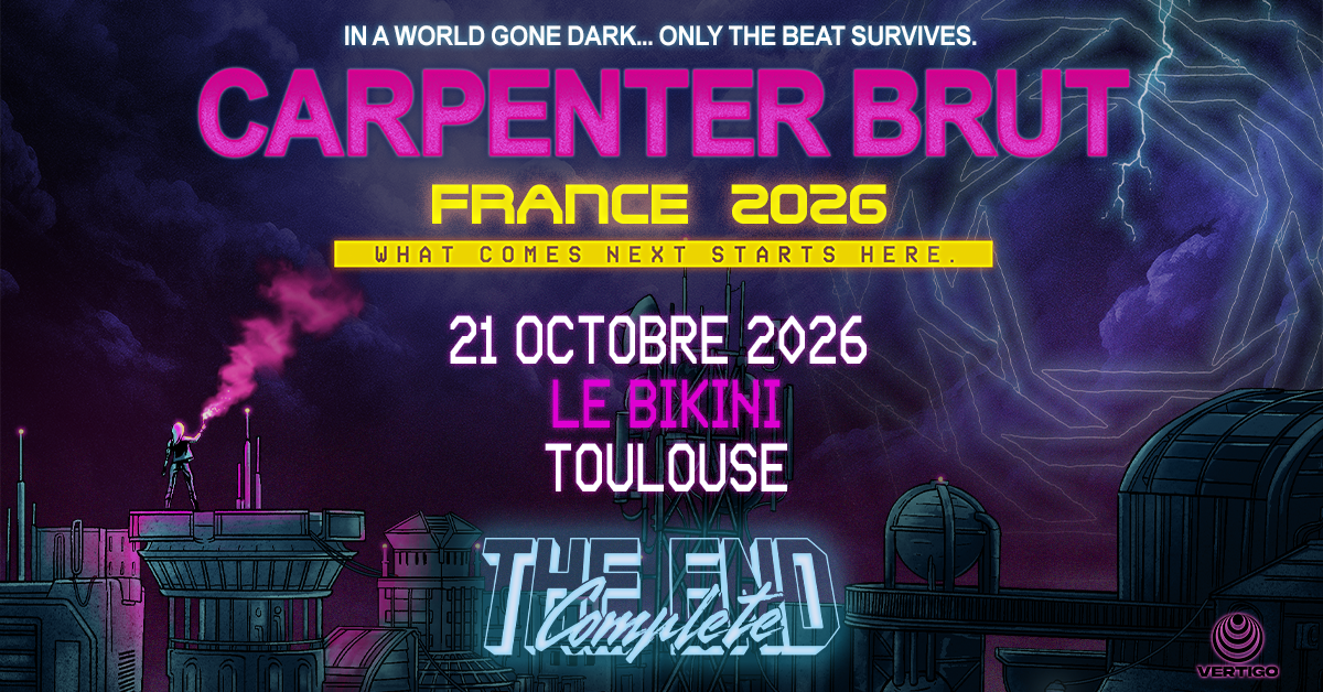 Carpenter Brut en concert au Bikini
