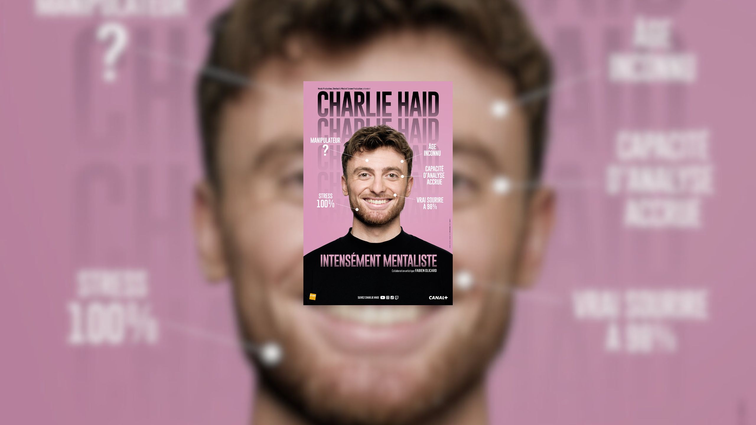 Charlie Haid, Intensément mentaliste, au Casino Barrière Toulouse