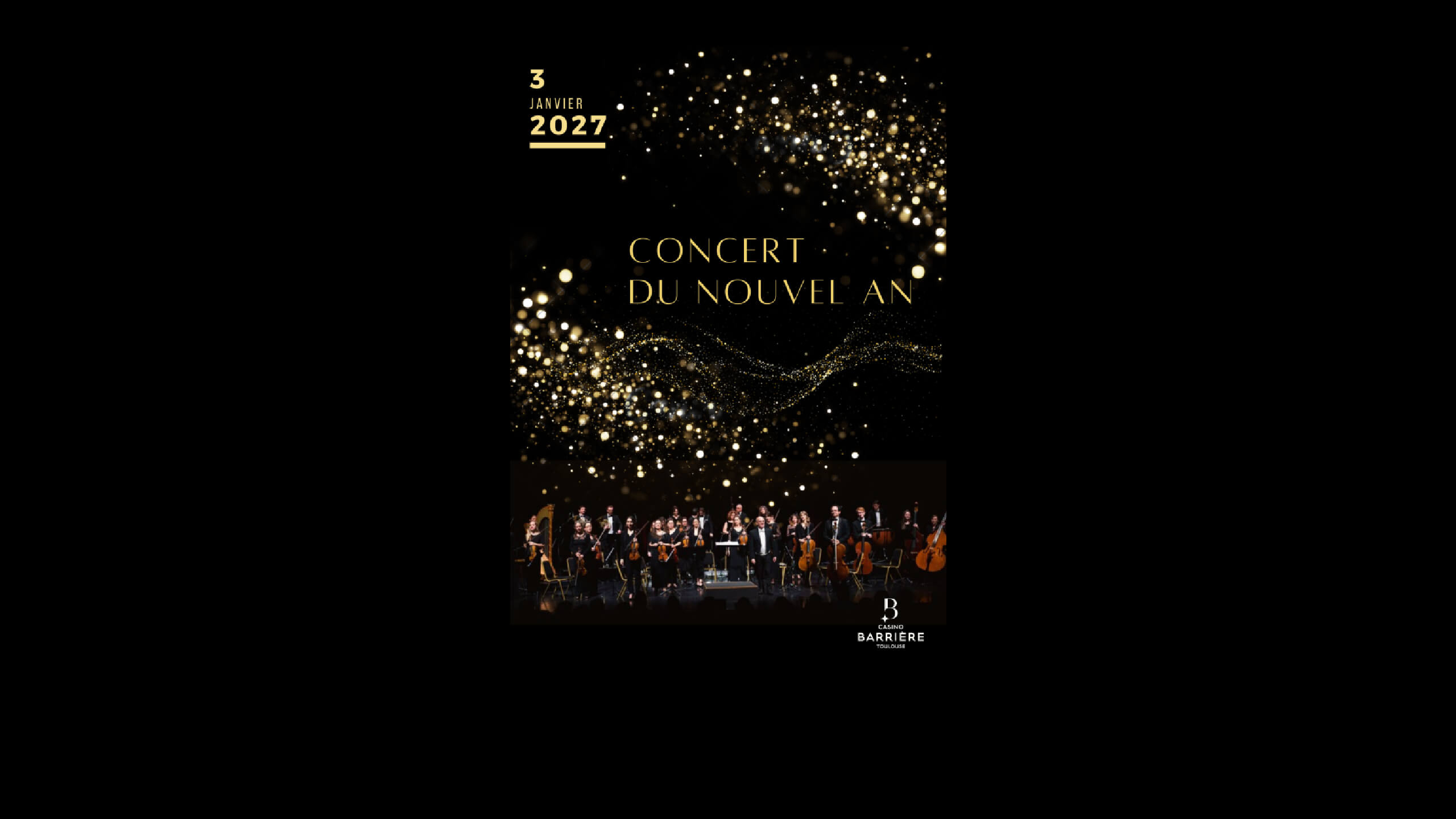 Concert du Nouvel An 2027 de l'Orchestre Mozart Toulouse au Casino Barrière