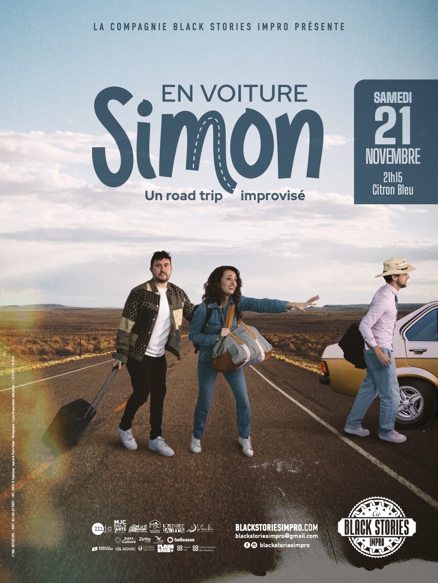 En voiture Simon – road trip improvisé