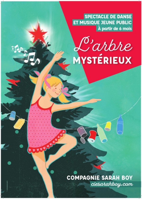 L'arbre mystérieux, spectacle de danse pour les tout-petits au Théâtre de la Violette à Toulouse