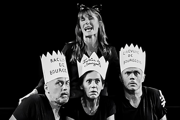 La great fuite of la bourgeoisie, Cie Le Périscope, au Théâtre du Grand Rond à Toulouse