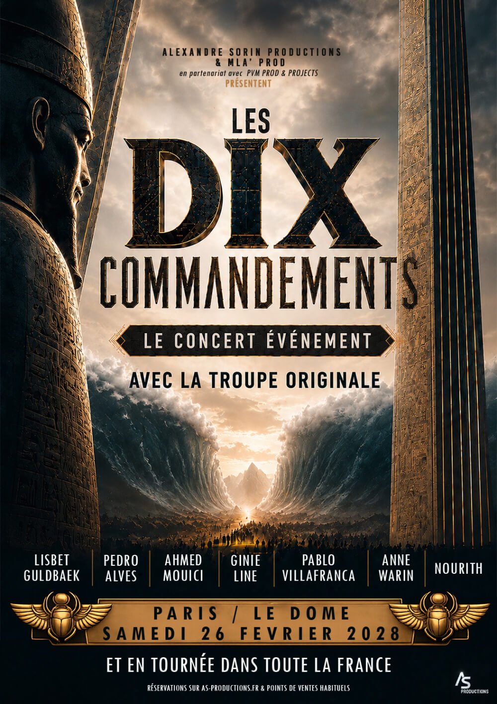 Les Dix Commandements, comédie musicale, au Casino Barrière Toulouse