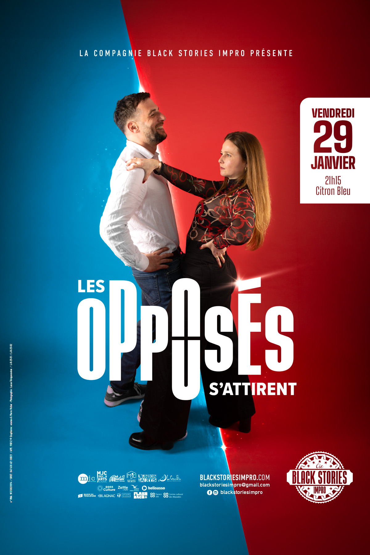 Les opposés s'attirent – impro