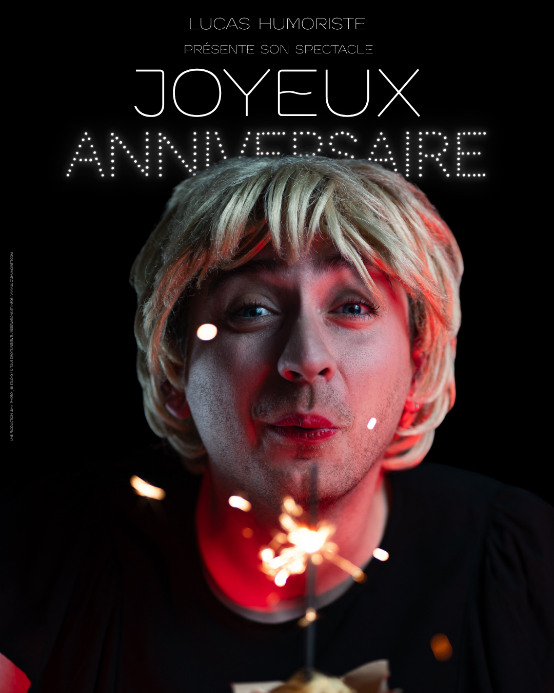 Lucas Humoriste - Joyeux anniversaire au Citron Bleu Toulouse