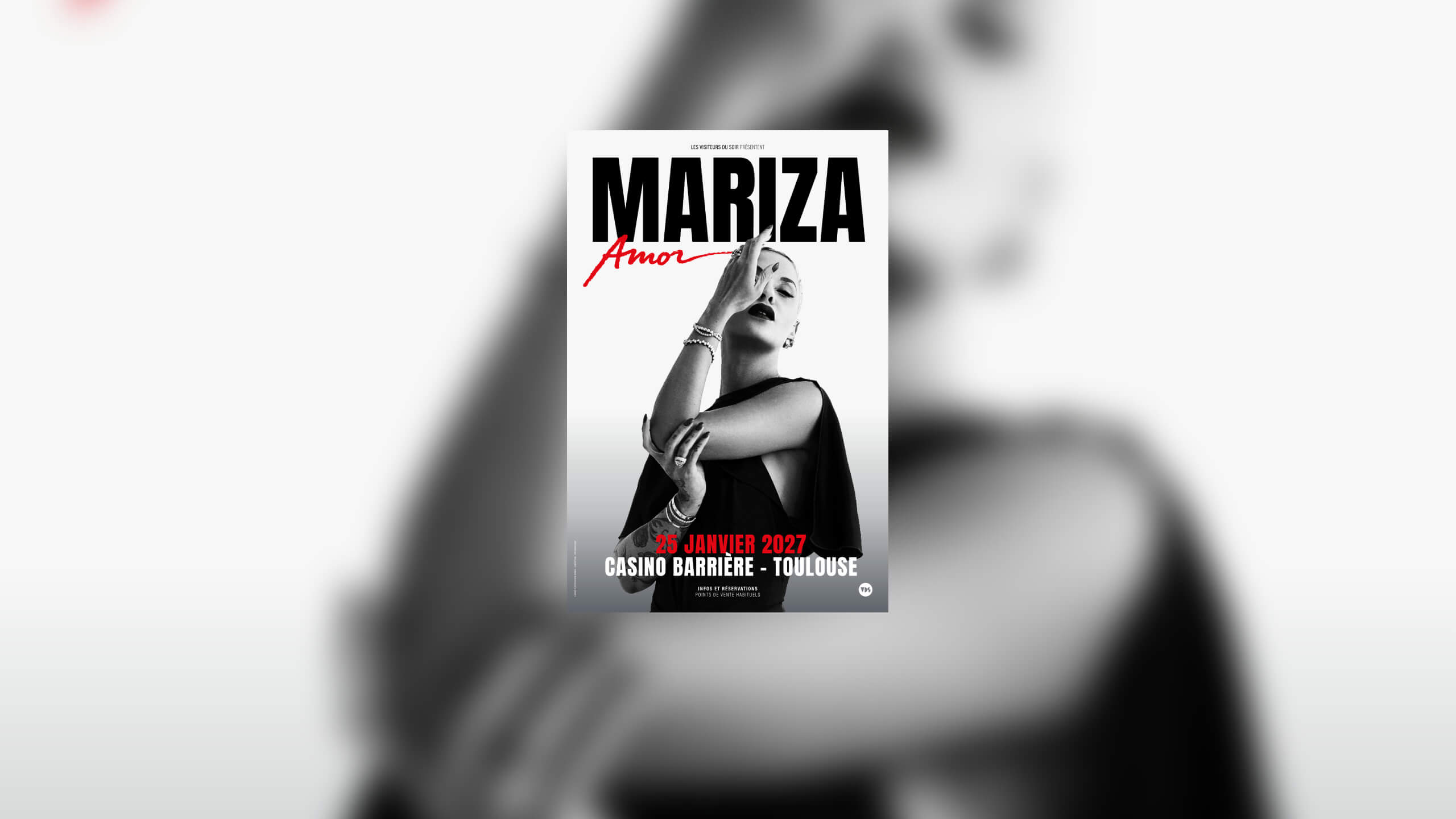 Mariza en concert Amor au Casino Barrière Toulouse