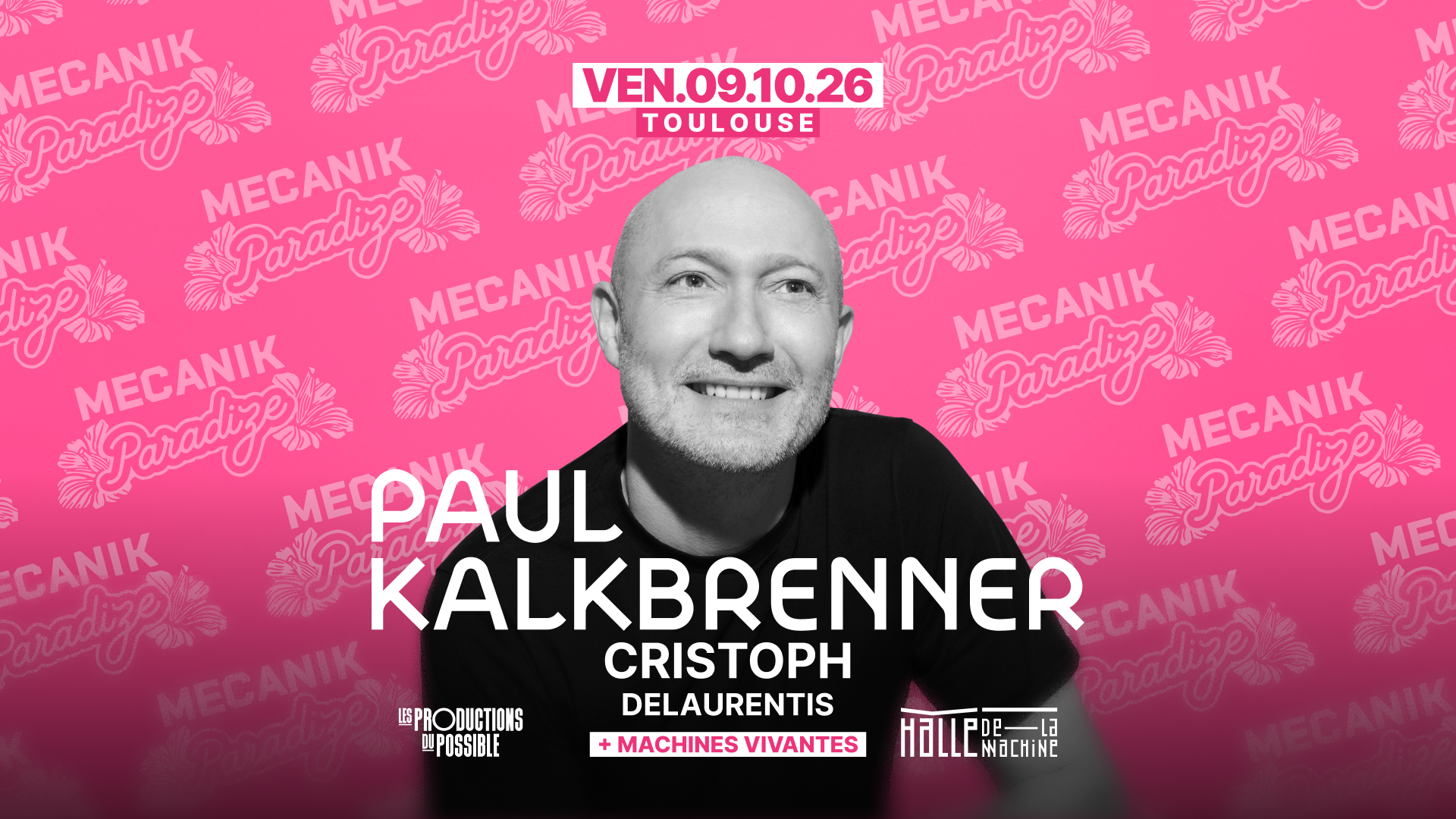 Paul Kalkbrenner à la Halle de la Machine