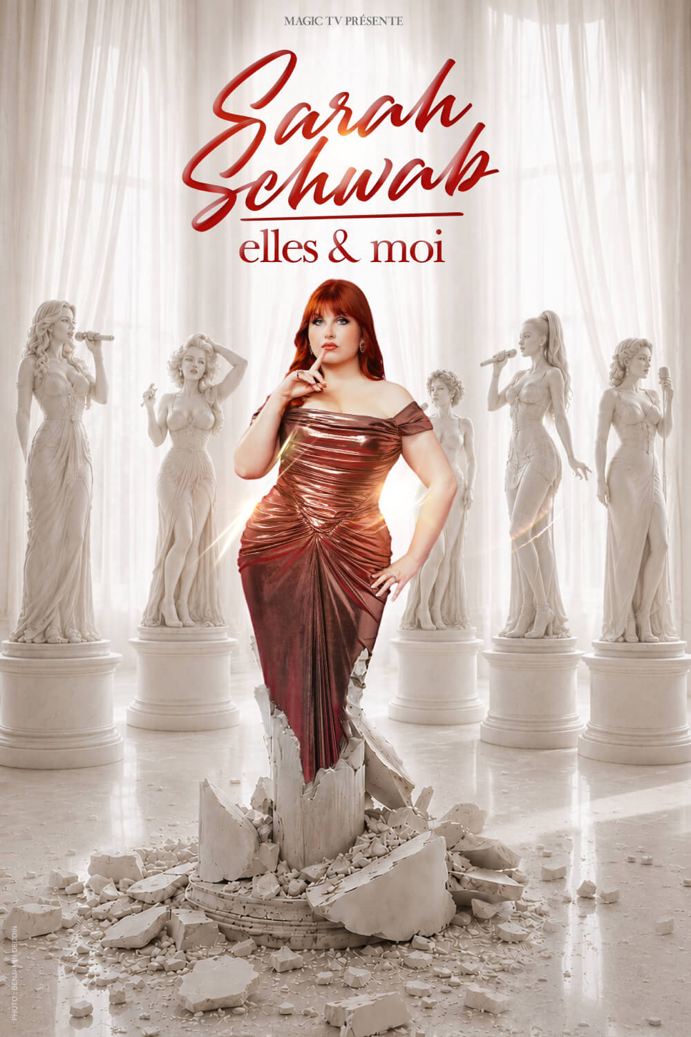 Sarah Schwab dans Elles et moi au Casino Barrière Toulouse