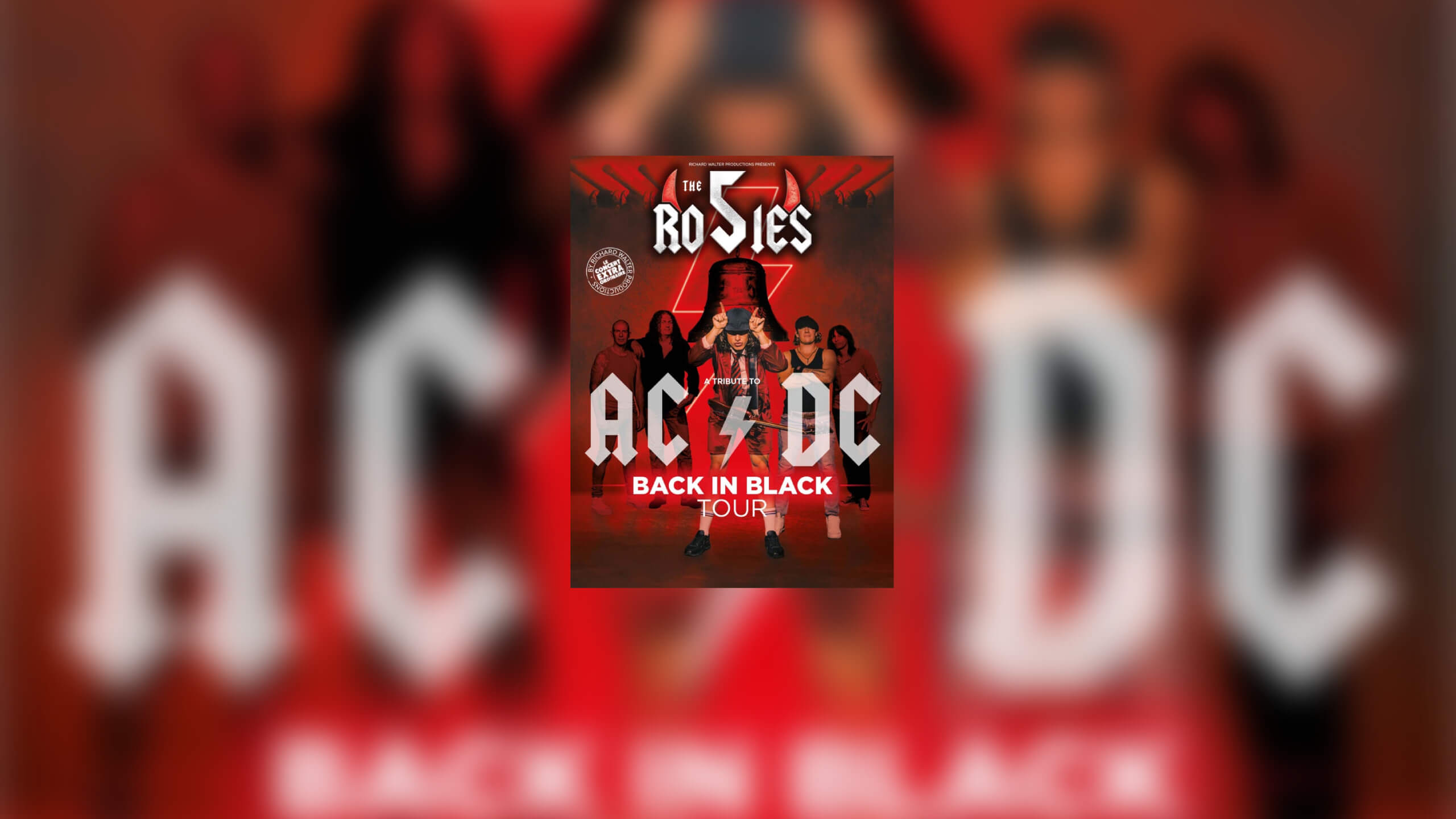 The 5 Rosies, tribute to AC/DC, au Casino Barrière Toulouse