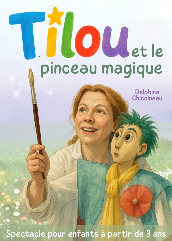 Tilou et le pinceau magique, théâtre jeune public au Théâtre de la Violette à Toulouse