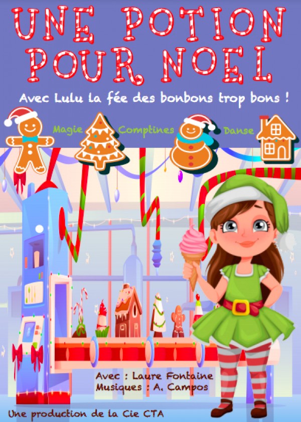 Une potion pour Noël, spectacle de magie pour les tout-petits au Théâtre de la Violette à Toulouse